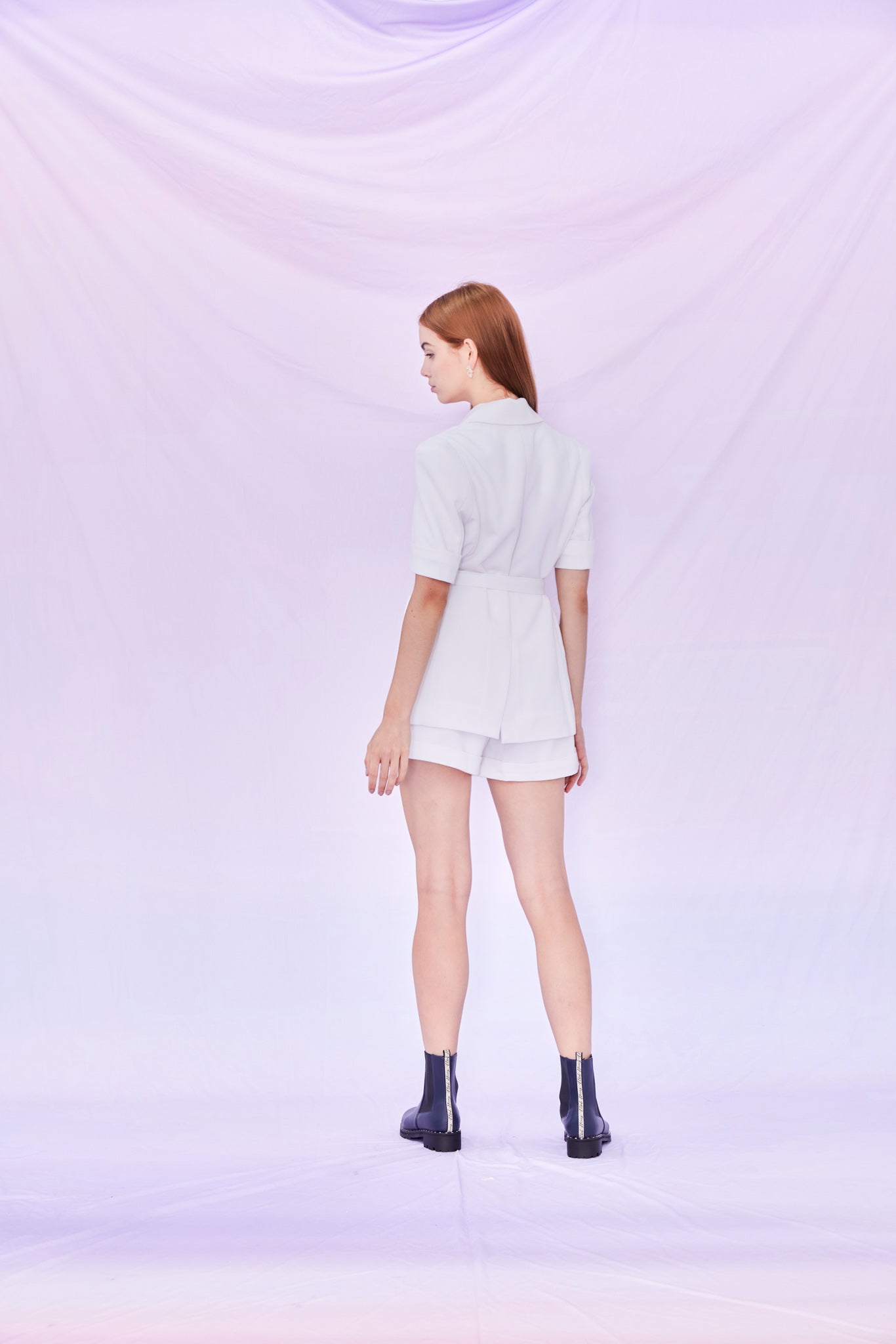 Florencia White Shorts