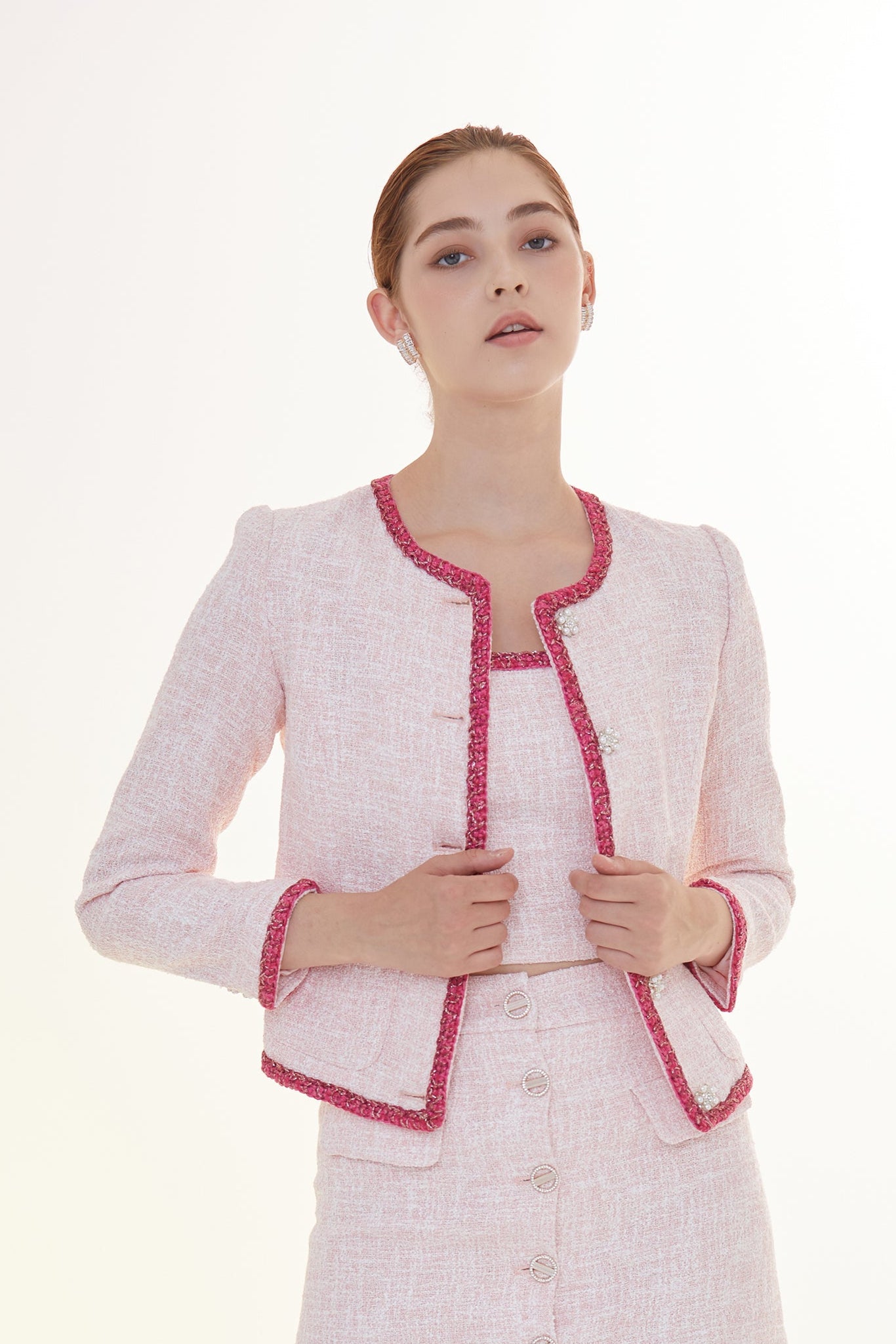 Rissa Tweed Mini Top