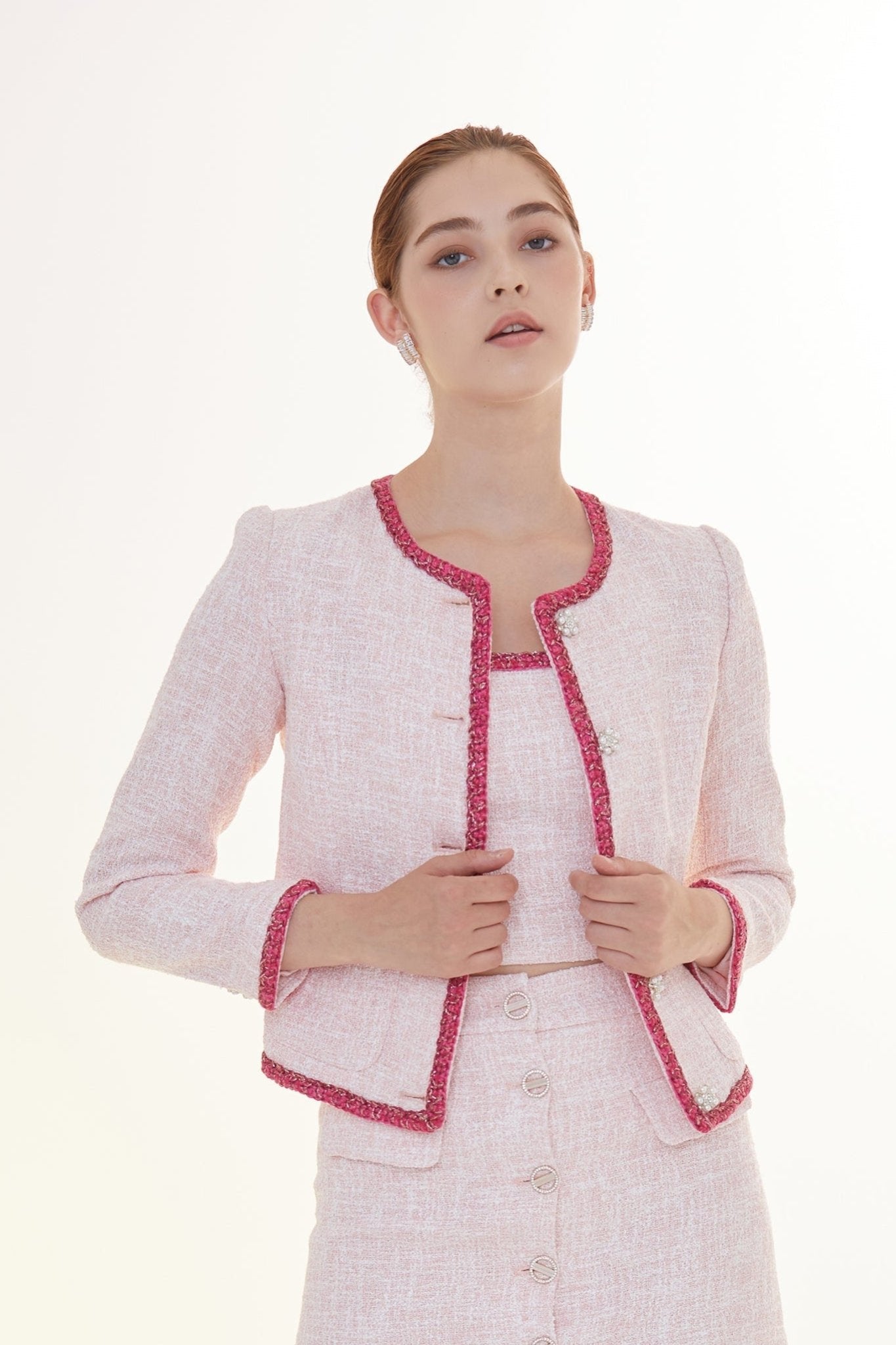 Rissa Tweed Mini Top - Nimisski