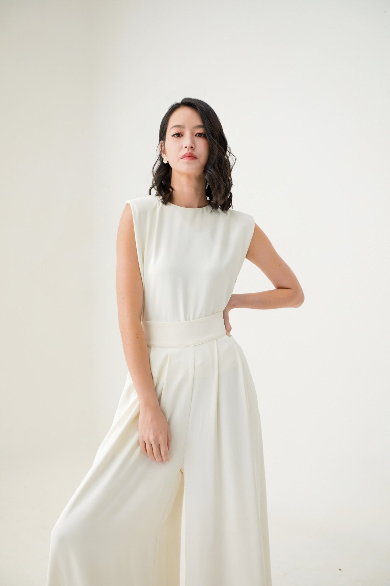 Elyssa White Top - Nimisski