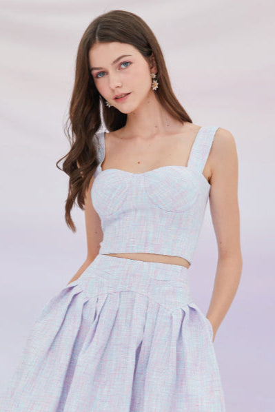 Emely Violet Bustier Top