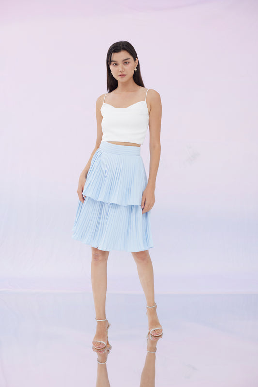 Freada Blue 2 Tier Skirts