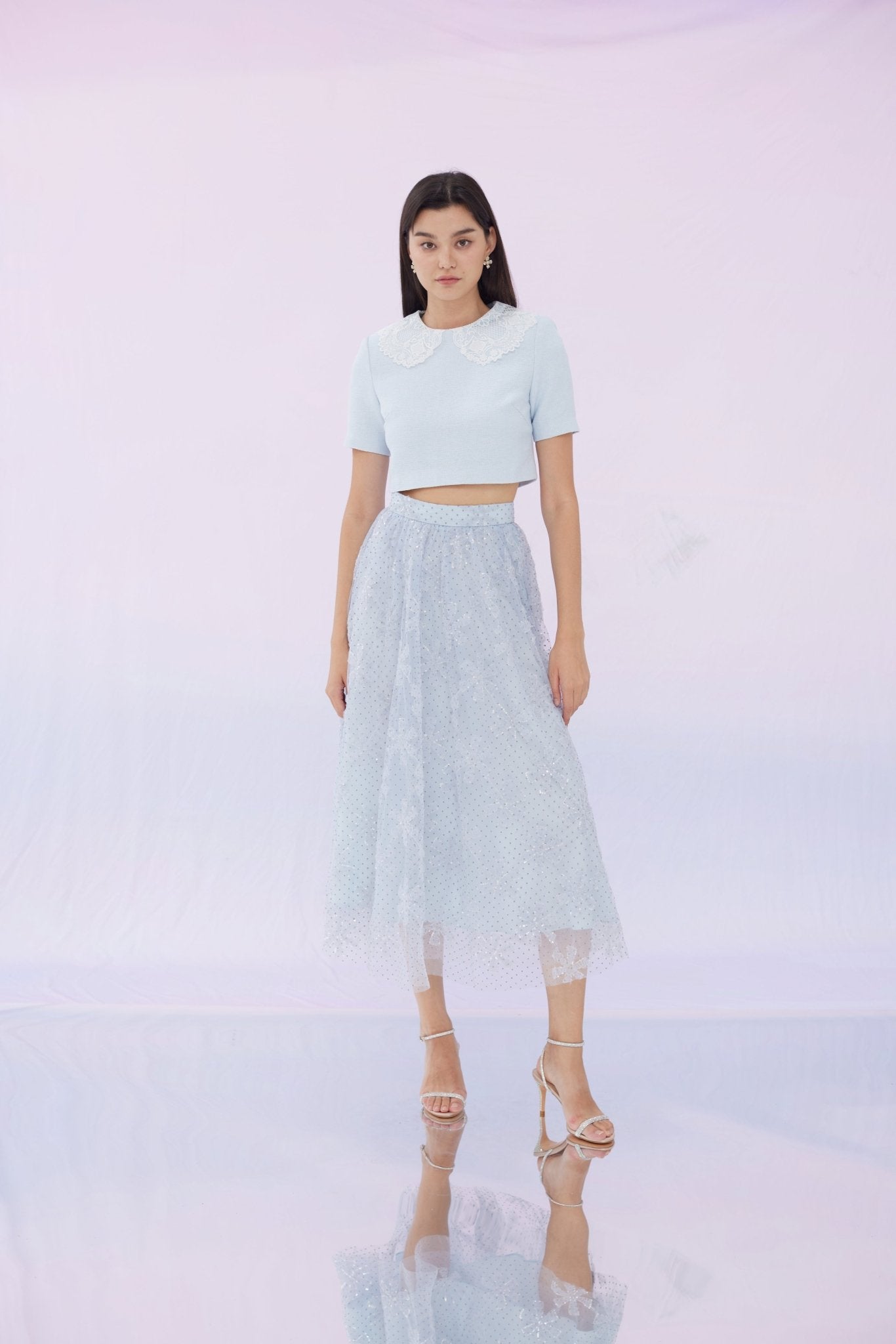 Felicita Blue Skirt - Nimisski
