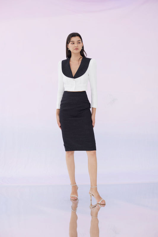 Giavanna Black Skirt