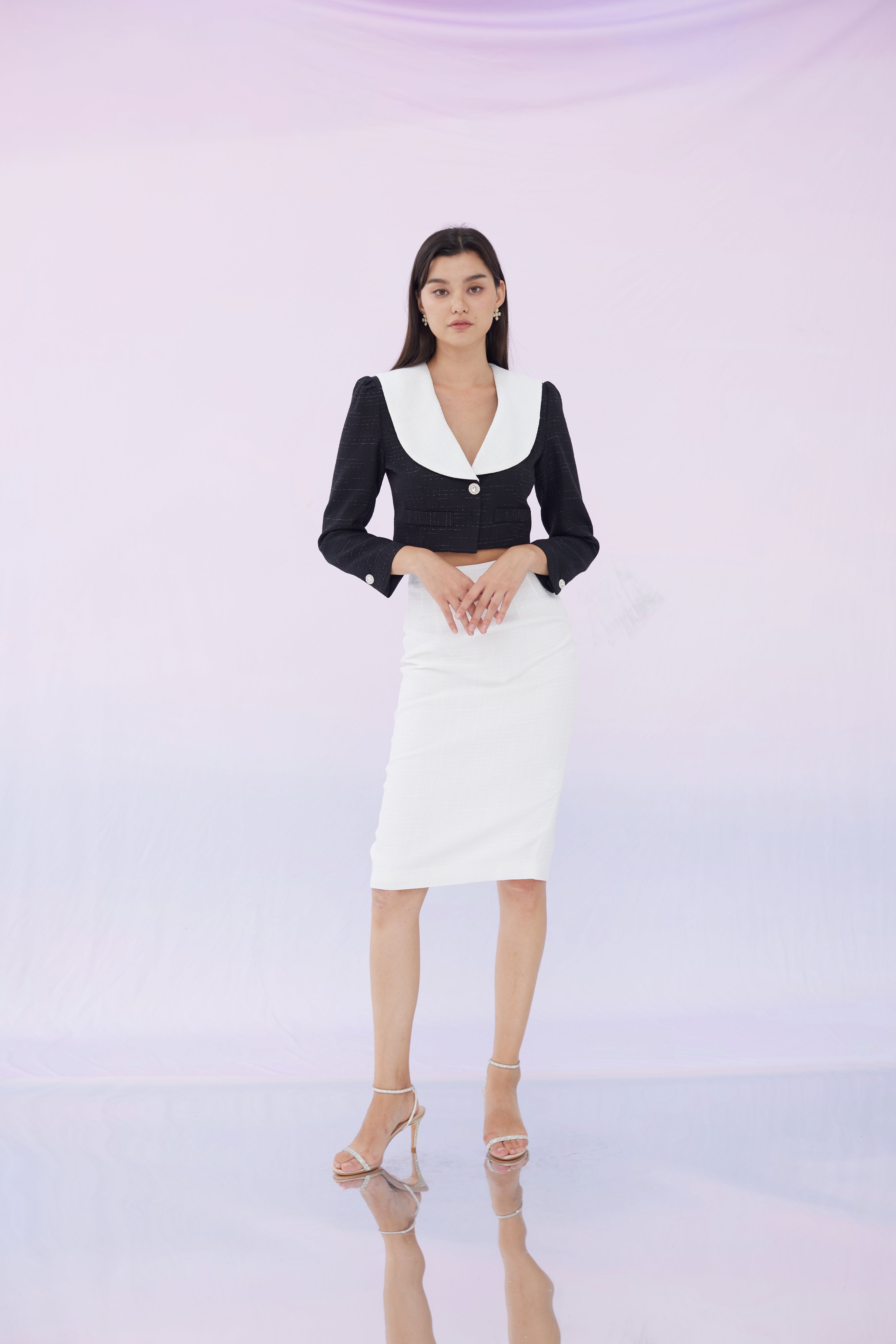 Giavanna White Skirt