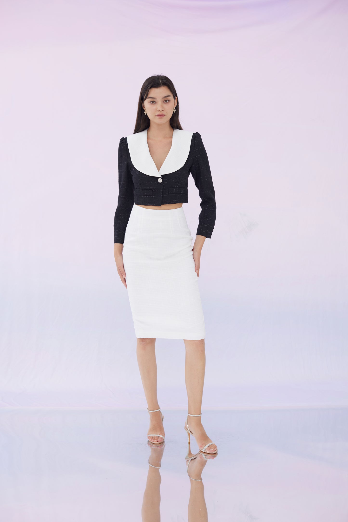 Giavanna White Skirt