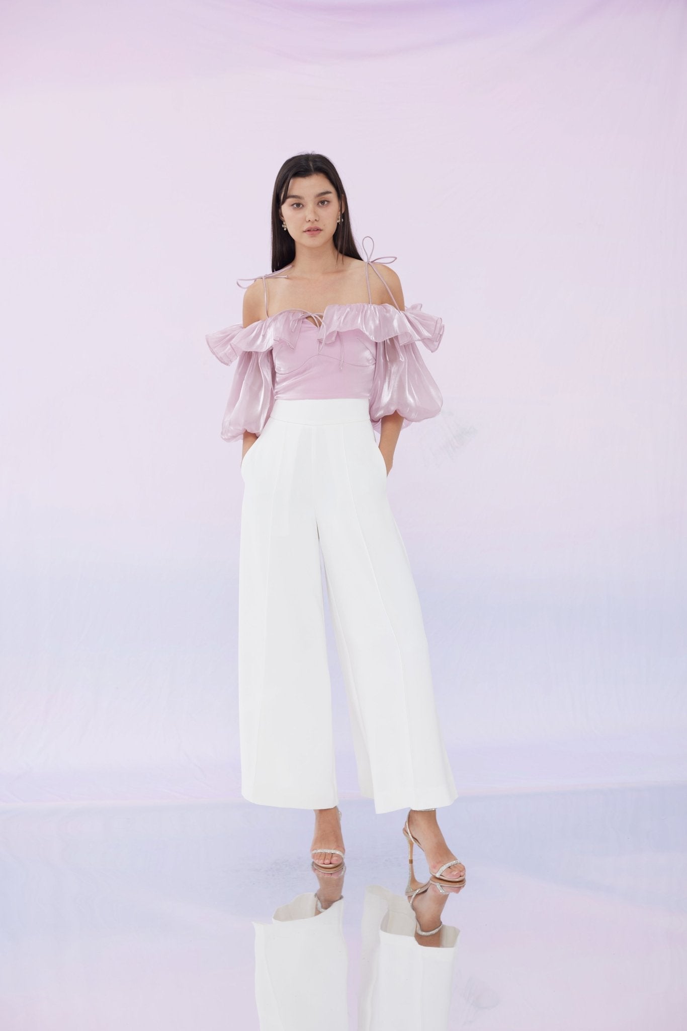 Feleicia Lavender Oraganza Top - Nimisski