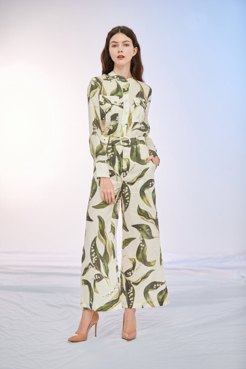 Danni Printed Long Pants - Nimisski